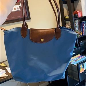 Blue Longchamp Bag